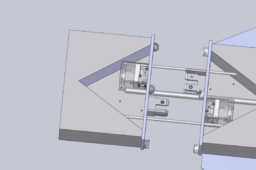 Device for positioning and locking antenna